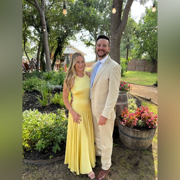 ALEXIS SAAB DRESS GOWN sunshine yellow - Picture 2 of 3